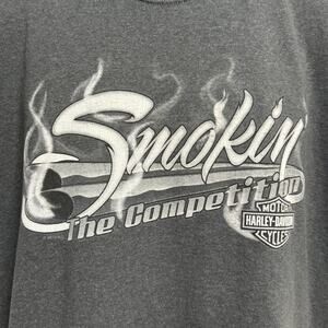 Harley Davidson Smokin' The Competition Sleeveless Shirt Miami Florida XL